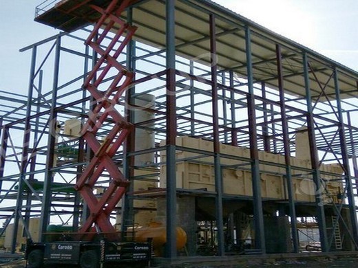 screw oil production line with filter