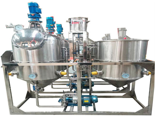vegetable oil refining cooking oil refined machine cotton seed oil mill
