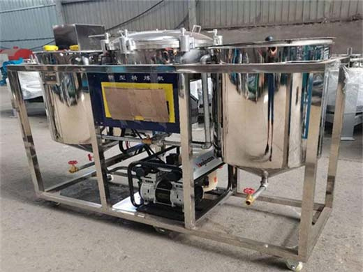 automatic combined oil press machine – oil refining machine