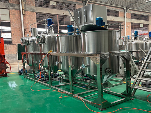 the most hot sale 1-20 t/d cooking oil refining plant price list