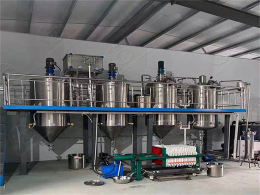 5tpd coconut oil refining line built in pakistan