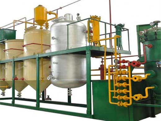 chemical refining of palm oil refining machine exported in Nigeria
