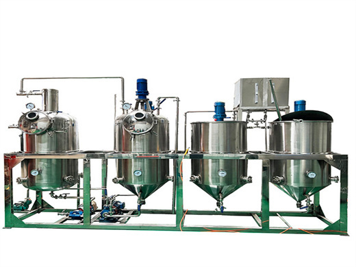 interested to buy a big size oil pressing and refining line