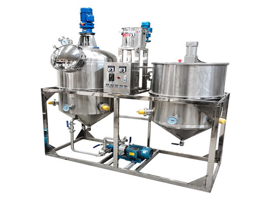 flaxseed crude oil refinery plant flaxseed oil refinery in tajikistan