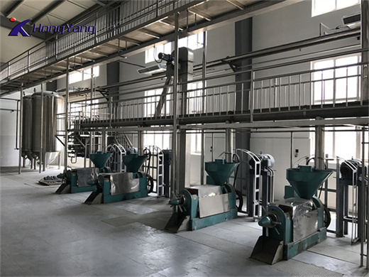 seed oil press machine crude oil refinery machinery
