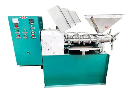 high efficiency oil health edible oil machine working